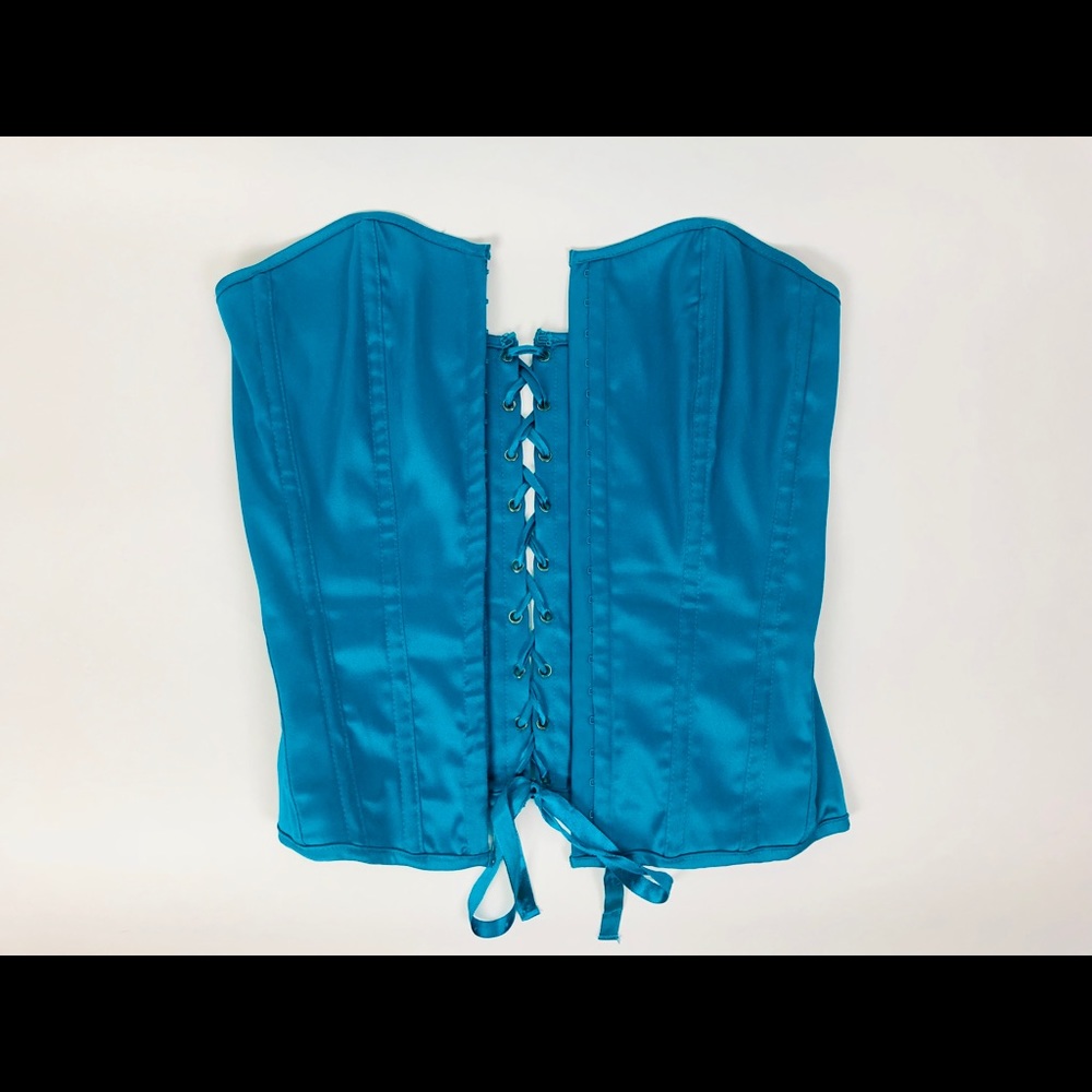 Turquoise corset